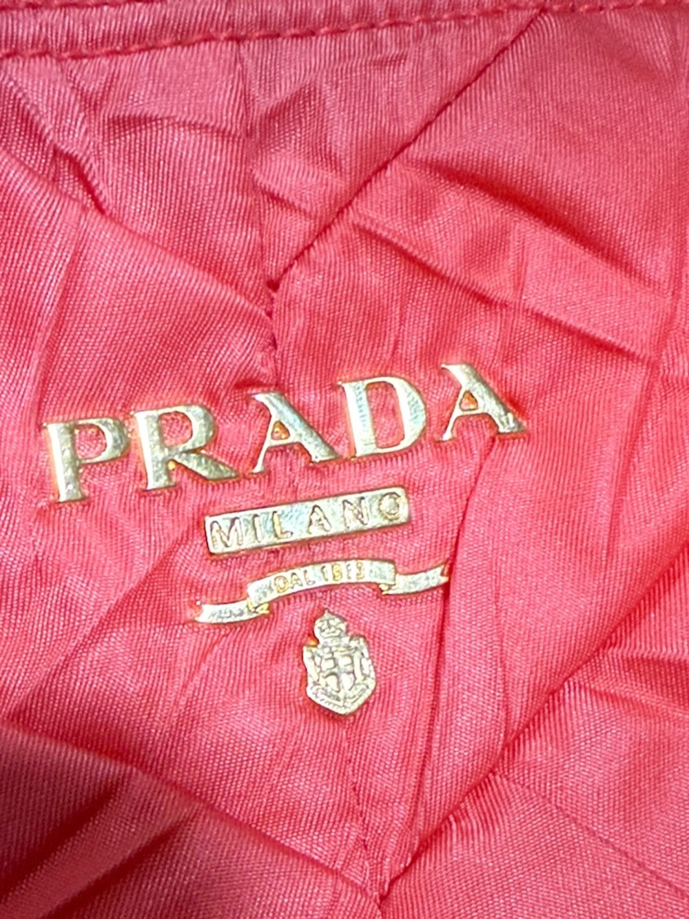 Prada Vintage Zip Handbag Tessuto Orange
Nylon Handbag - Picture 3 of 8